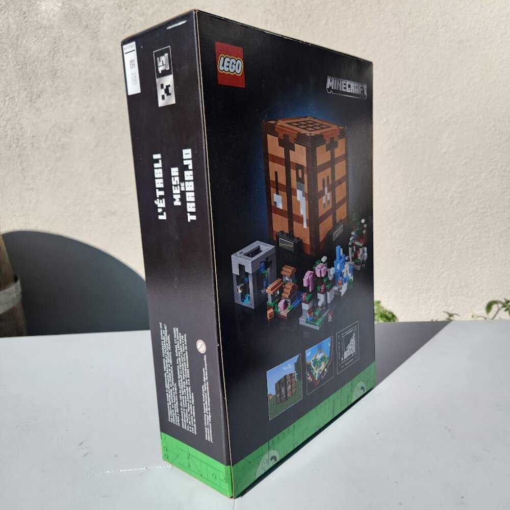 New LEGO Minecraft Crafting Table Toy Building Set 21265 Minecraft Figures, Mobs - Picture 10 of 15